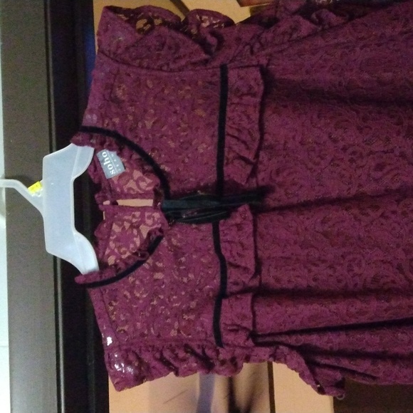 New York and Co High Neck Blouse - Picture 2 of 5